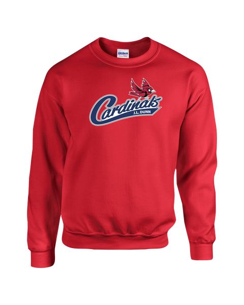 Cardinals Youth Fleece Crewneck with Printed Logo