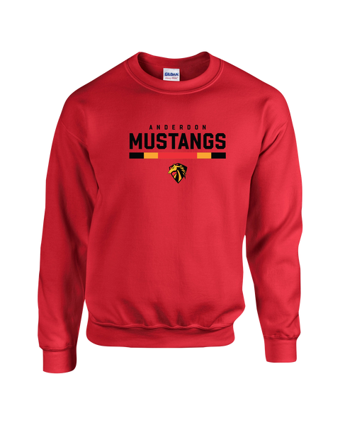 Anderdon Adult Fleece Crewneck with Printed OG Logo