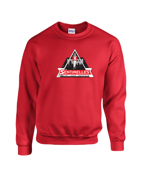 Sentinelles Youth Fleece Crewneck with Printed Logo