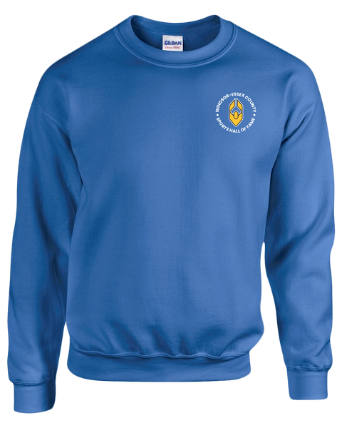 Windsor Essex Sports Hall Of Fame Adult Fleece Crewneck with Printed Logo