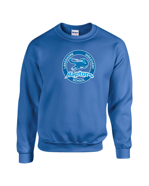 Lakeshore Discovery Youth Fleece Crewneck with Printed Logo