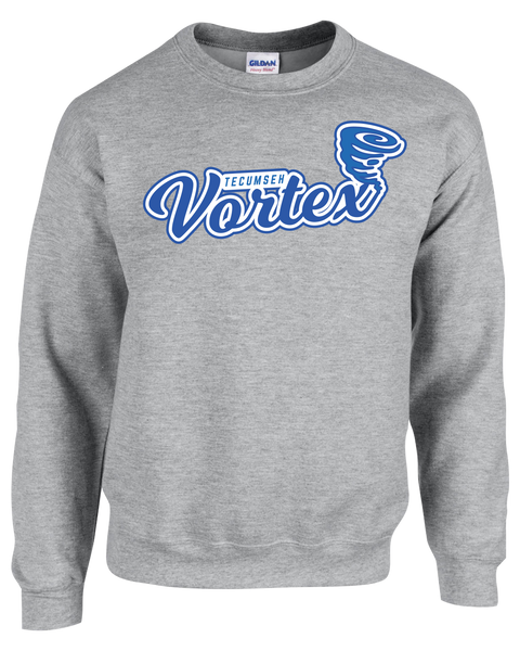 Tecumseh Vortex Adult Fleece Crewneck with Printed Logo