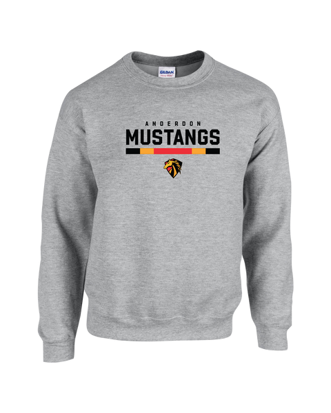 Anderdon Adult Fleece Crewneck with Printed OG Logo