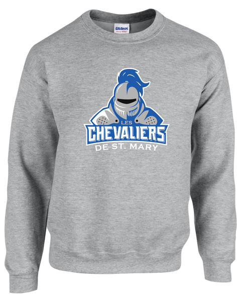 Les Chevaliers De St. Mary Youth Crewneck Sweatshirt with Printed Logo