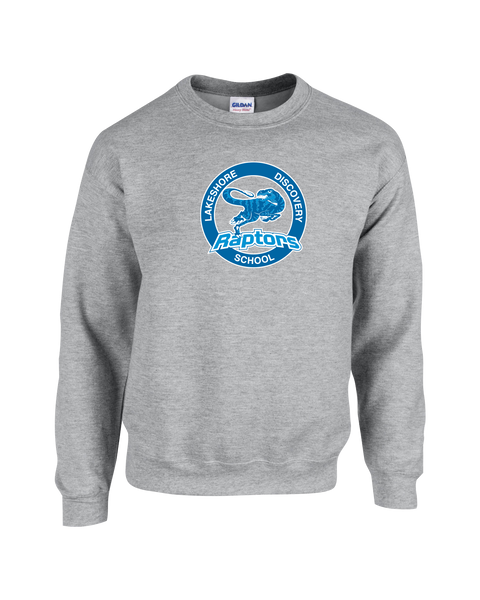 Lakeshore Discovery Youth Fleece Crewneck with Printed Logo