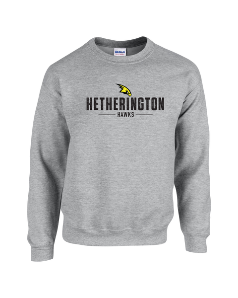 Hetherington Youth Fleece Crewneck with Printed Logo