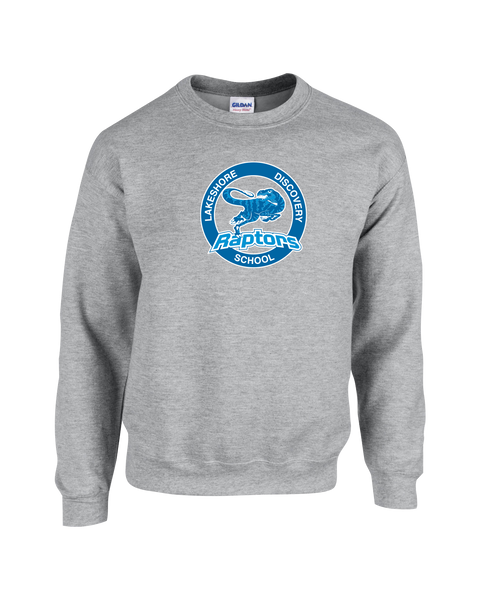 Lakeshore Discovery Adult Fleece Crewneck with Printed Logo