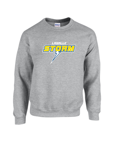 Storm Cotton Pull Over Crewneck Sweatshirt with Printed Logo ADULT