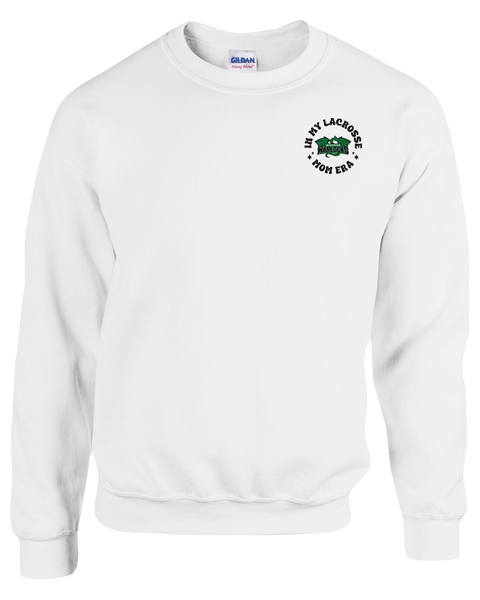 Windsor Warlocks Lacrosse Mom Era Adult Fleece Crewneck with Printed Logo