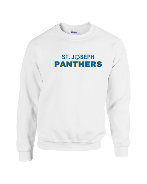St. Joseph Adult Fleece Crewneck with Printed Logo