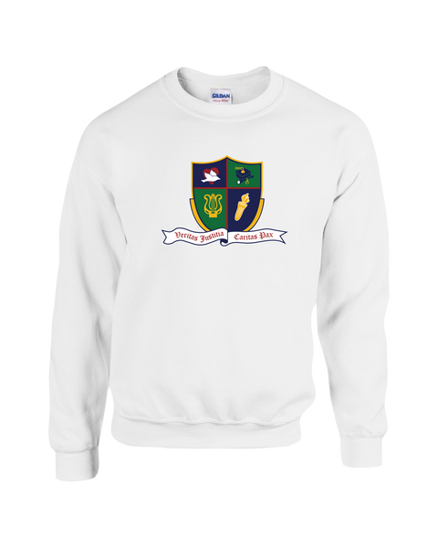 Ste. Cécile Adult Fleece Crewneck with Printed Logo