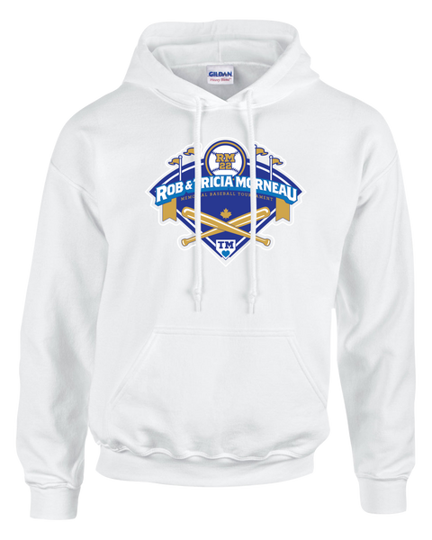 Rob & Tricia Morneau Tournament Youth Cotton Pull Over Hooded Sweatshirt with Printed Logo