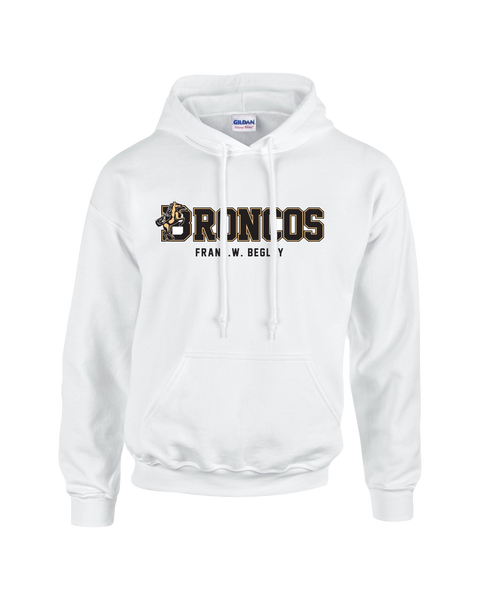 Frank W. Begley Youth Cotton Pull Over Hooded Sweatshirt with Printed Logo