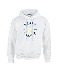 Skate LaSalle Est. 1975 Youth Cotton Pull Over Hooded Sweatshirt with Printed Logo