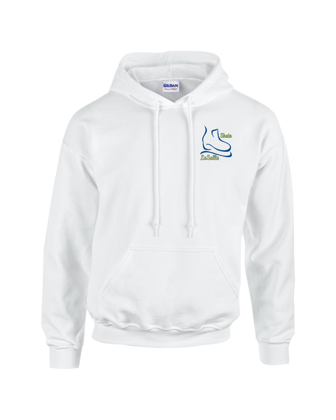 Skate LaSalle Youth Cotton Pull Over Hooded Sweatshirt with Embroidered Left Chest Logo