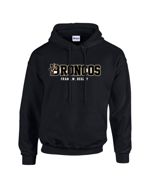 Frank W. Begley Youth Cotton Pull Over Hooded Sweatshirt with Printed Logo