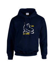 Skate Lasalle Adult Cotton Pull Over Hooded Sweatshirt with Printed Logo