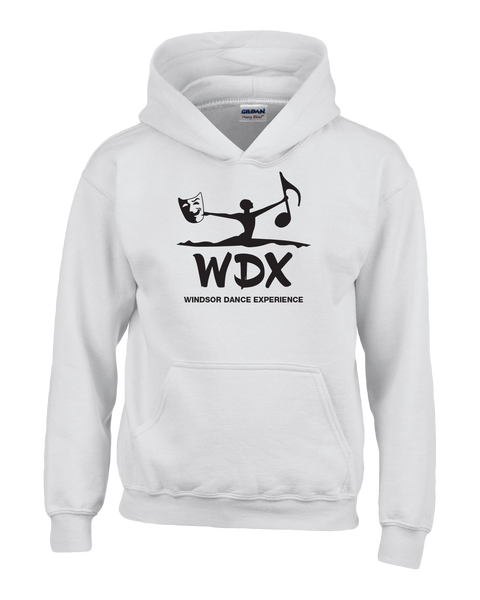 Windsor Dance eXperience Youth Cotton Pull Over Hooded Sweatshirt with Printed Logo