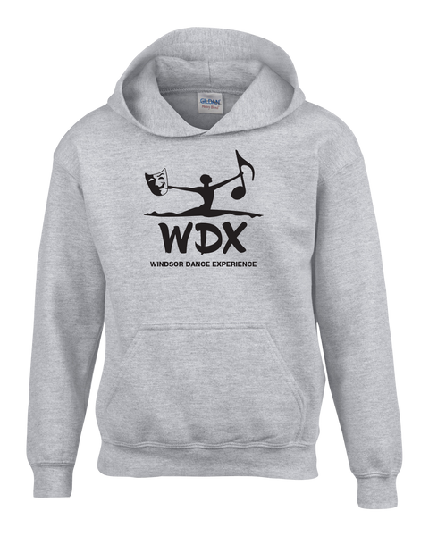 Windsor Dance eXperience Youth Cotton Pull Over Hooded Sweatshirt with Printed Logo