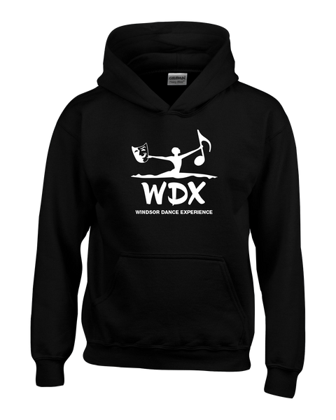 Windsor Dance eXperience Youth Cotton Pull Over Hooded Sweatshirt with Printed Logo