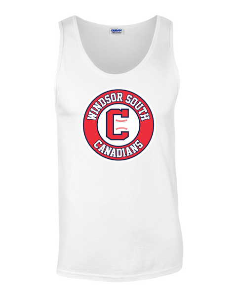 Windsor South Canadians Adult Cotton Tank Top