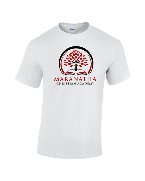 Maranatha Christian Academy Youth Cotton T-Shirt with Printed logo