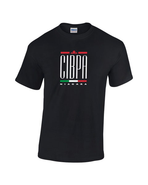 CIBPA Niagara Adult Soft Touch Short Sleeve with Printed Logo