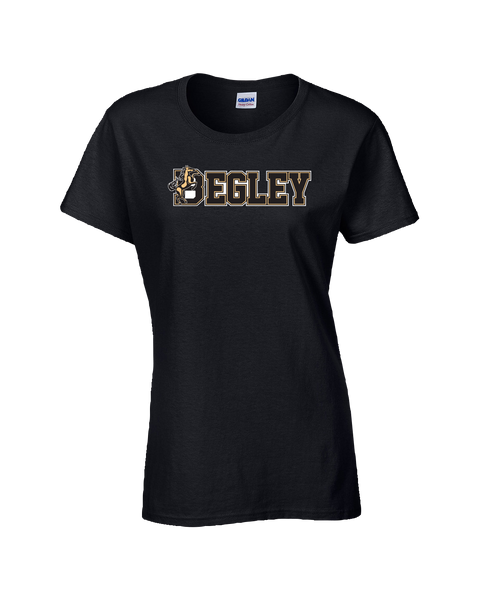 Frank W. Begley Cotton Ladies T-Shirt with Printed logo
