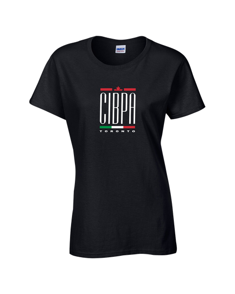 CIBPA Toronto Ladies Soft Touch Short Sleeve with Printed Logo