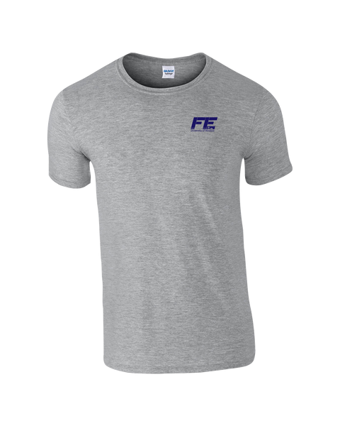 Formula Electric Team Adult Softstyle T-Shirt Printed Left Chest Logo