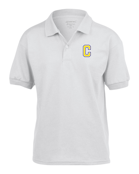 Central Baseball Youth Sport Shirt with Embroidered Left Chest Logo