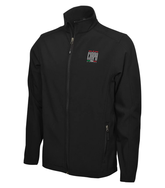CIBPA Niagara Adult Water Repellent Soft Shell Jacket with Left Chest Embroidered Logo