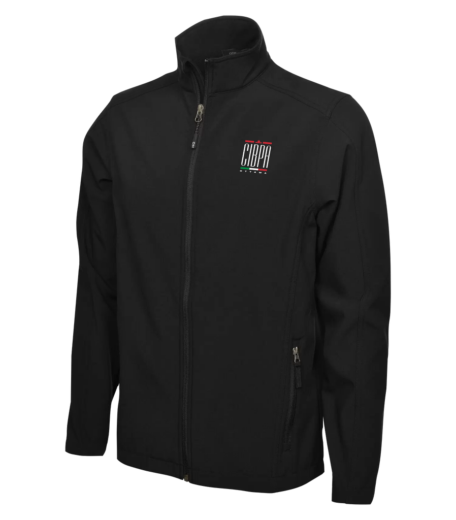 CIBPA Ottawa Adult Water Repellent Soft Shell Jacket with Left Chest Embroidered Logo