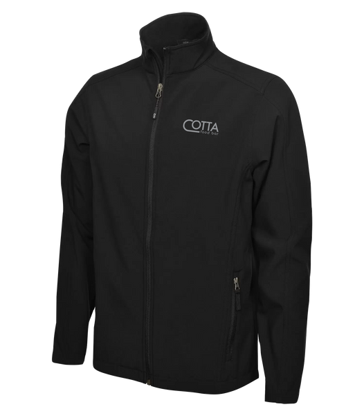 Cotta Adult Everyday Water Repellent Soft Shell Jacket with Embroidered Logo