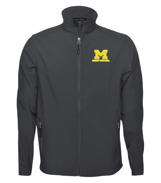 Saint-Michel Adult Water Repellent Soft Shell jacket with Embroidered Logo