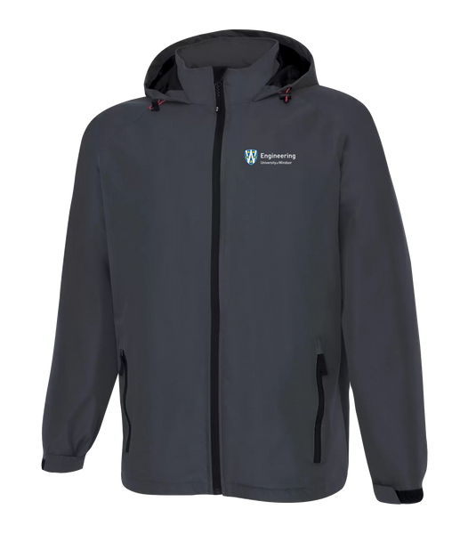 U of W Engineering Mens' Water Repellent Mesh Lined Coal Harbour Jacket with Left Chest Embroidered Logo
