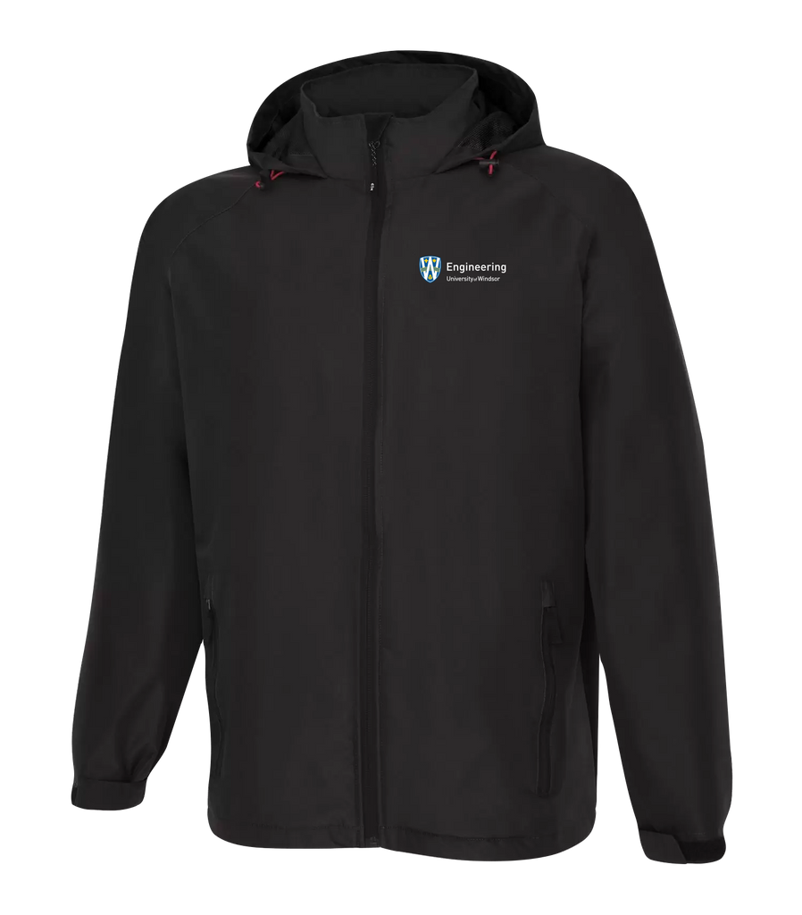 U of W Engineering Mens' Water Repellent Mesh Lined Coal Harbour Jacket with Left Chest Embroidered Logo