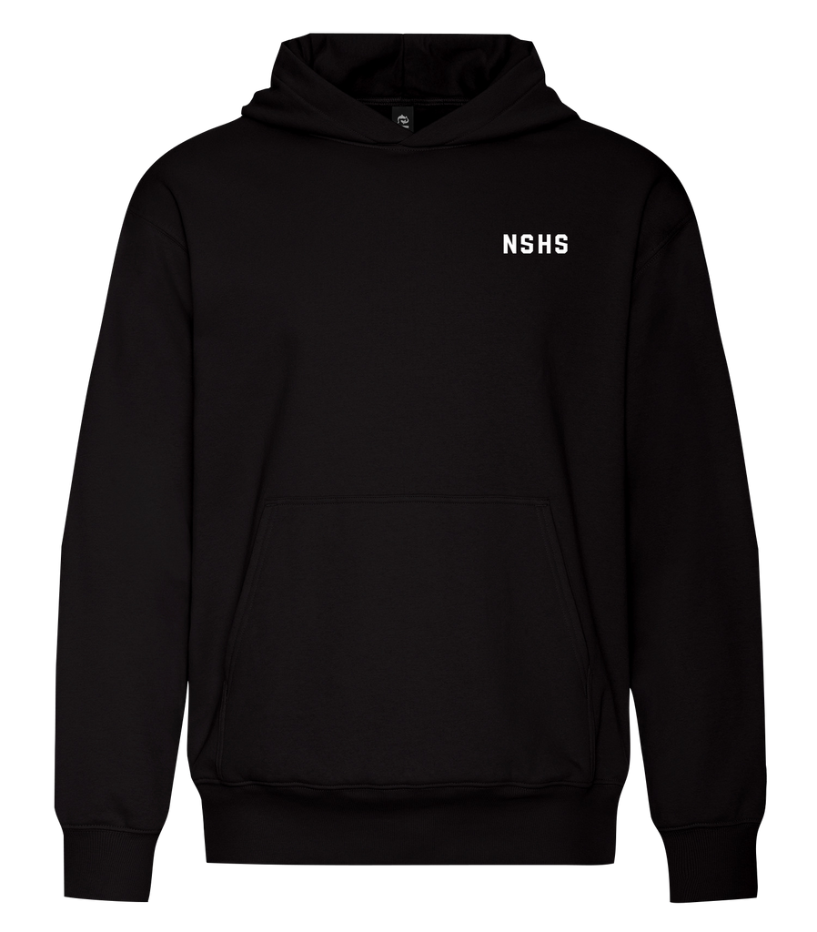 NSHS Adult Cotton Pull Over Hooded Sweatshirt with Embroidered Logo