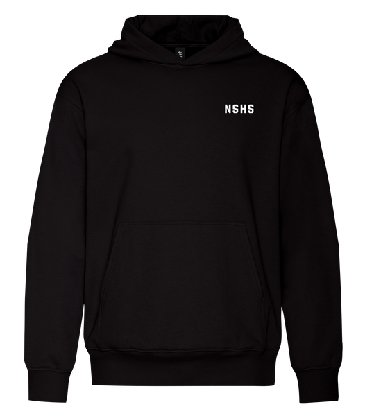 NSHS Adult Cotton Pull Over Hooded Sweatshirt with Embroidered Logo