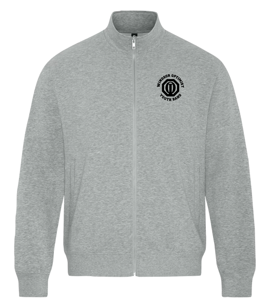 Windsor Optimist Band Adult Full Zip Sweatshirt with Embroidered Logo