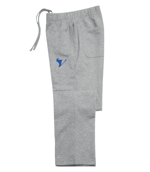 Tecumseh Vista Adult Open Bottom Sweatpants with Printed Logo