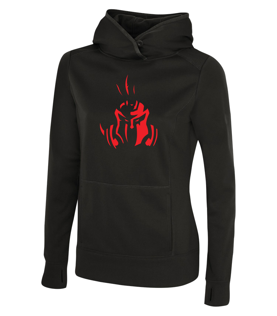 Warrior Hockey 2025 Ladies Dri-Fit Hoodie With Printed Logo
