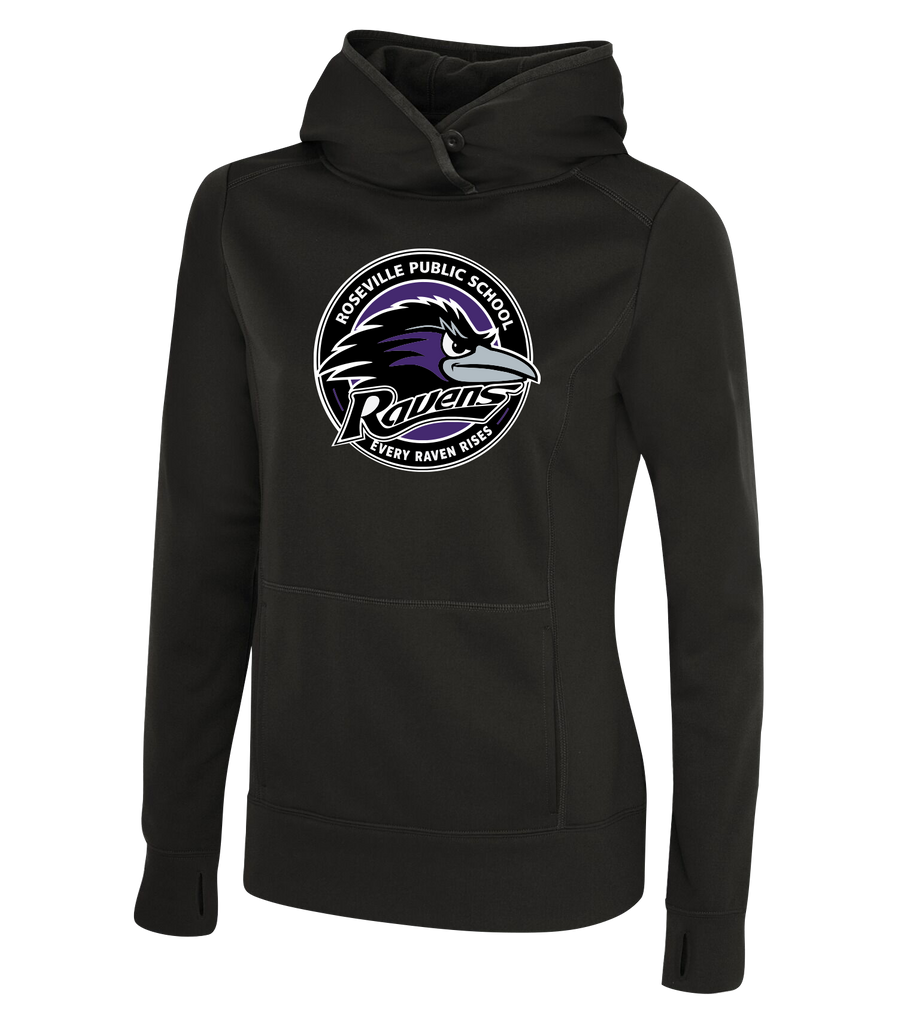 Roseville Ravens Staff Ladies Dri-Fit Sweatshirt with Printed Logo