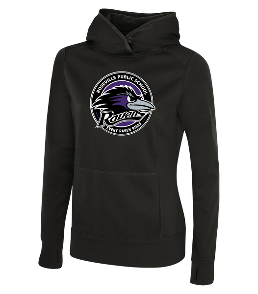Roseville Ravens Staff Ladies Dri-Fit Sweatshirt with Printed Logo