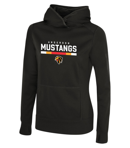 Anderdon Ladies Dri-Fit Hoodie with Printed Logo
