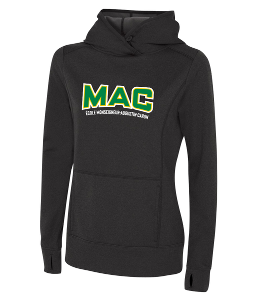 MAC Ladies Dri-Fit Hoodie With Applique Logo