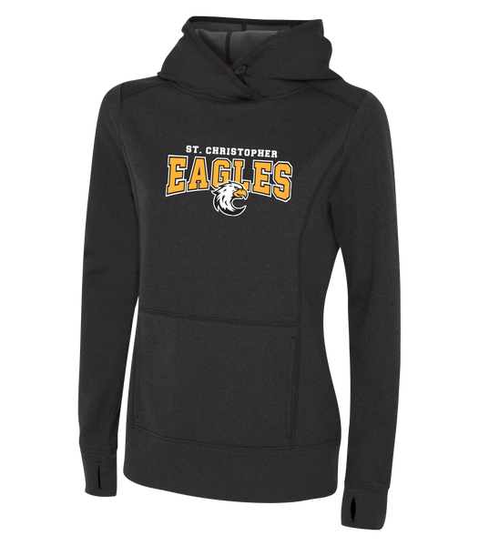St. Christopher Ladies Dri-Fit Sweatshirt with Printed Logo
