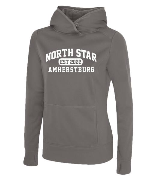 North Star Amherstburg Ladies Dri-Fit Hoodie With Printed Logo