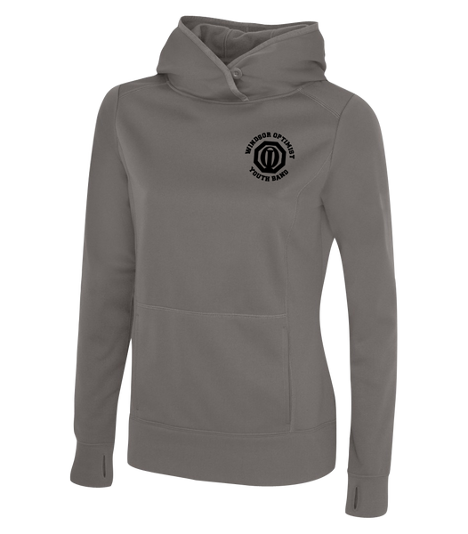 Windsor Optimist Band Ladies Dri-Fit Sweatshirt with Embroidered Logo