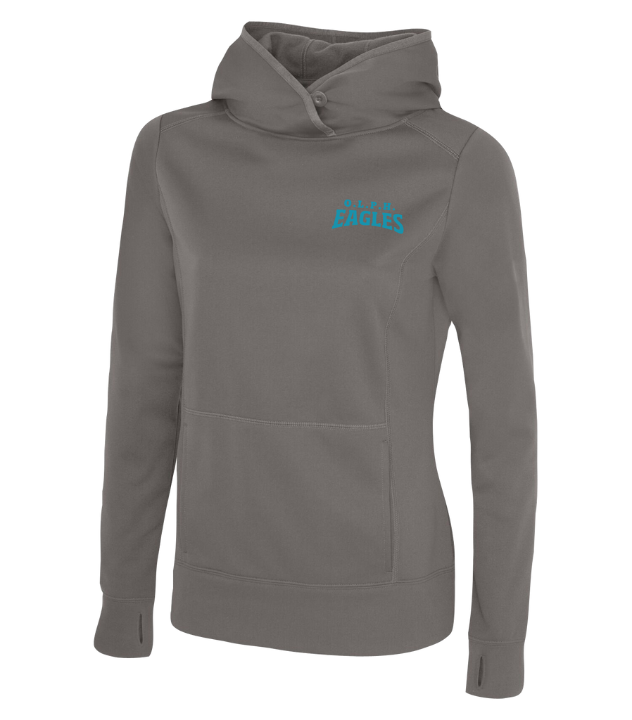 OLPH Ladies Dri-Fit Hoodie with Printed Left Chest Logo